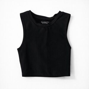 Abercrombie & Fitch Black Tank Top